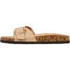 Claquettes Poti Pati Mules &agrave; Enfiler Super Mode Beige
