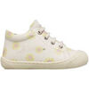 Baskets montantes enfant Naturino Chaussures premiers pas en cuir COCOON