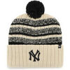 Bonnet '47 Brand 47 BEANIE MLB NEW YORK YANKEES COOPERSTOWN TAVERN NATURAL
