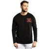 T-shirt Capslab T-shirt homme manches longues avec print One Piece Luffy