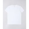 T-shirt Edwin I024965.DOUBLE PACK SS TEE-02.EN WHITE