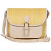 Sac Bandouliere Hexagona Sac port&eacute; travers femme Capri jaune Jaune