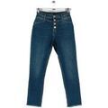 Jeans sur Grenoble : Jeans mom Maje Jean slim en coton bleu