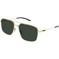 Lunettes de soleil Gucci GG2096SA Lunettes de soleil, Or/Vert, 59 mm Dor&eacute; Grenoble