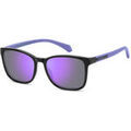 Lunettes sur Grenoble : Lunettes de soleil Polaroid PLD 8077/S Lunettes de soleil, Noir/Violet, 49 mm
