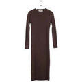 Robe Iro Robe en cachemire marron