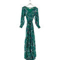 Robes sur Grenoble : Robe Bash Robe en soie verte