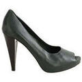 Chaussures &agrave; talons femme sur Grenoble : Chaussures escarpins Bally Talons en cuir vert