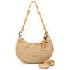 Sac a main Desigual BAG HALF LOGO RAFFIA WAVERLY
