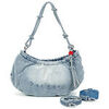 Sac a main Desigual BAG HALF LOGO DENIM WAVERLY