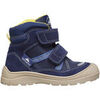 Boots enfant Naturino Bottes en su&egrave;de et en tissu GRAYSY VL WP. Bleu