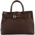 Sacs &agrave; mains sur Grenoble : Sac &agrave; main Lamarthe Paris . Ev188 Marron