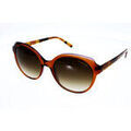 Lunettes sur Grenoble : Lunettes de soleil Comma Femme 77188, Ambre de forme Ronde en ac&eacute;tate Multicolore