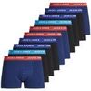 Cale&ccedil;ons Jack & Jones Homme Cale&ccedil;on Paquet de 10 JACLEE TRUNKS 10 PACK Bleu