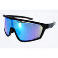 Lunettes sur Grenoble : Lunettes de soleil Skeena sport MASQUE STRYKE noir Bleu Cat 3