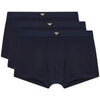 Boxers Emporio Armani Pack x3 eagle Bleu