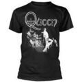 Tee-shirts sur Grenoble : T-shirt Queen Live B W