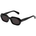 Lunettes sur Grenoble : Lunettes de soleil Retrosuperfuture 4RP Lunettes de soleil, Noir/Noir, 54 mm
