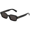 Lunettes sur Grenoble : Lunettes de soleil Retrosuperfuture QYV Lunettes de soleil, Noir/Noir, 54 mm