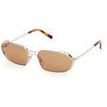 Lunettes sur Grenoble : Lunettes de soleil Gcds GD0078 Lunettes de soleil, Or/Roviex, 60 mm Dor&eacute;