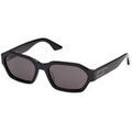 Lunettes sur Grenoble : Lunettes de soleil Gcds GD0076 Lunettes de soleil, Noir/Fum&eacute;e, 55 mm Noir