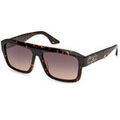 Lunettes sur Grenoble : Lunettes de soleil Gcds GD0075 Lunettes de soleil, Havana/Fum&eacute;e, 56 mm