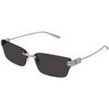 Lunettes sur Grenoble : Lunettes de soleil Balenciaga BB0487S Lunettes de soleil, Ruth&eacute;nium/Gris, 63 mm
