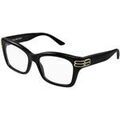 Lunettes sur Grenoble : Lunettes de soleil Balenciaga BB0472O Cadres Optiques, Noir/Transparent, 54 mm