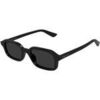 Lunettes de soleil McQ Alexander McQueen AM0558S Lunettes de soleil, Noir/Gris, 51 mm