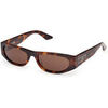 Lunettes de soleil Gcds GD0070 Lunettes de soleil, Havana/Marron, 54 mm