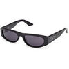 Lunettes de soleil Gcds GD0070 Lunettes de soleil, Noir/Fum&eacute;e, 54 mm Noir