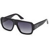 Lunettes de soleil Gcds GD0069 Lunettes de soleil, Noir/Fum&eacute;e, 56 mm Noir