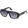 Lunettes de soleil Gcds GD0067 GIULIANO Lunettes de soleil, Noir/Fum&eacute;e, 56 mm Noir