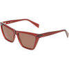 Lunettes de soleil Liu Jo LJ817S Lunettes de soleil, Rouge/Marron, 57 mm