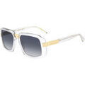 Lunettes sur Grenoble : Lunettes de soleil Dsquared D2 0178/S Lunettes de soleil, Transparent/Bleu, 57 mm