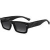 Lunettes de soleil Dsquared ICON 0027/S Lunettes de soleil, Noir/Gris, 55 mm