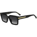 Lunettes sur Grenoble : Lunettes de soleil Dsquared D2 0161/G/S Lunettes de soleil, Noir/Gris, 52 mm