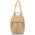Sacs &agrave; dos sur Grenoble : Sac a dos Desigual BACKPACK HALF LOGO RAFFIA LUENA