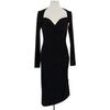 Robe Norma Kamali Robe en coton noire