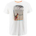 Tee-shirts sur Grenoble : T-shirt Longboard T-shirt homme blanc