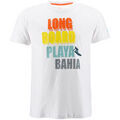 Tee-shirts sur Grenoble : T-shirt Longboard T-shirt homme blanc