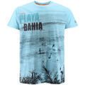 Tee-shirts sur Grenoble : T-shirt Longboard T-shirt homme bleu