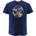 Tee-shirts sur Grenoble : T-shirt Longboard T-shirt homme bleu