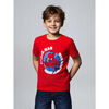 T-shirt enfant Marvel T-shirt gar&ccedil;on rouge Rouge