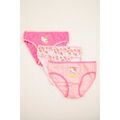 Sous-v&ecirc;tements Filles sur Grenoble : Culottes & slips Hello Kitty Lot 3 Culottes fille multicolore Rose