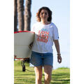 Tee-shirts sur Grenoble : T-shirt Longboard T-shirt femme blanc