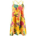 Robe courte Longboard Robe femme jaune