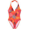 Maillots de bain Longboard Maillot de Bain 1 Piece femme corail