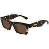 Lunettes de soleil Bottega Veneta BV1457S Lunettes de soleil, Havana/Marron, 51 mm