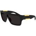 Lunettes de soleil Bottega Veneta BV1451S Lunettes de soleil, Noir/Gris, 99 mm Grenoble